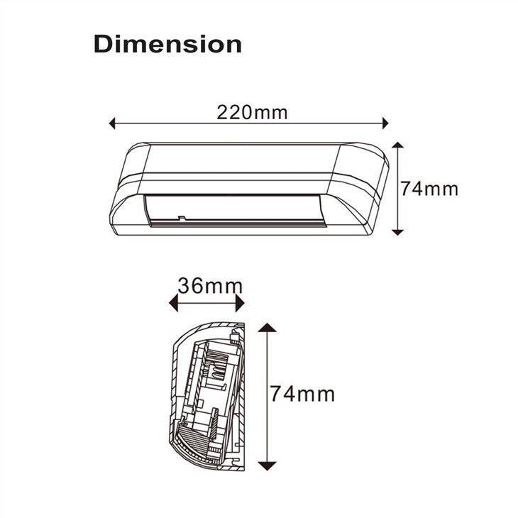 Active Infrared Ir Door Activation Sensor