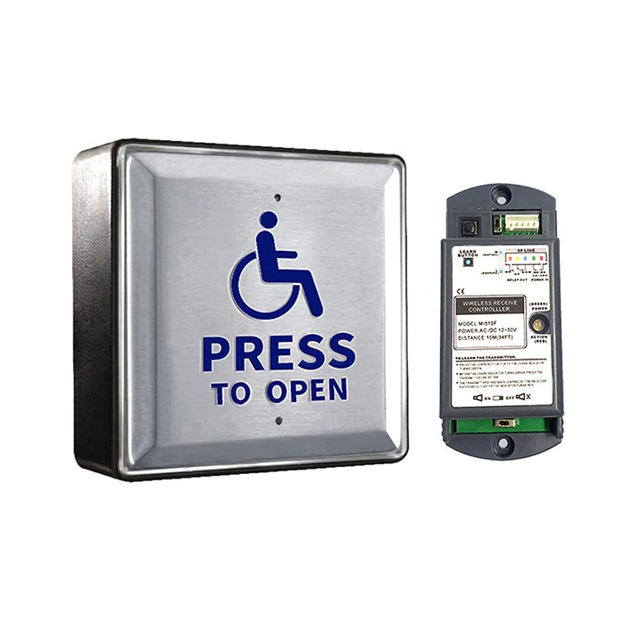 Handicap Press Button Smart Switches