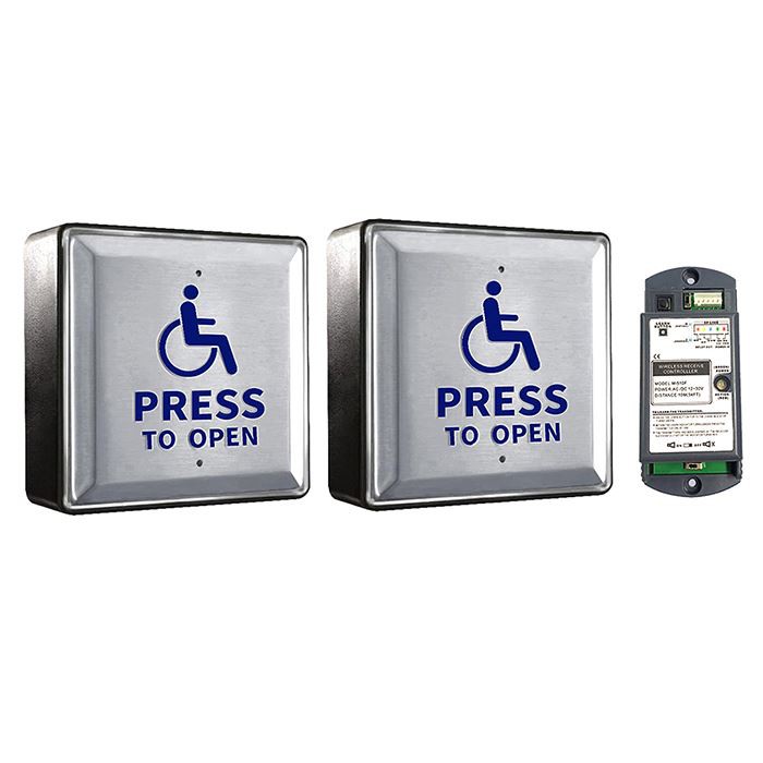 Handicap Wired Wireless Push Switch